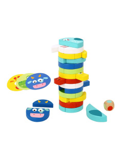 TOOKY TOY arkadiniai žaidimai statybiniai blokai gyvūnai FSC sertifikuoti 2