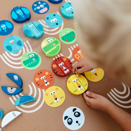 TOOKY TOY arkadiniai žaidimai statybiniai blokai gyvūnai FSC sertifikuoti TOOKY TOY arkadiniai žaidimai statybiniai blokai gyvūnai FSC sertifikuoti