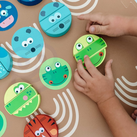 TOOKY TOY arkadiniai žaidimai statybiniai blokai gyvūnai FSC sertifikuoti TOOKY TOY arkadiniai žaidimai statybiniai blokai gyvūnai FSC sertifikuoti