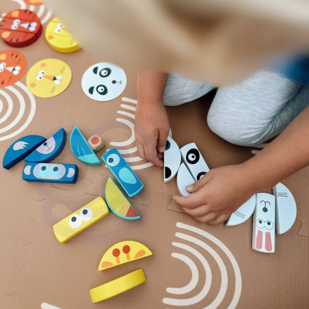 TOOKY TOY arkadiniai žaidimai statybiniai blokai gyvūnai FSC sertifikuoti TOOKY TOY arkadiniai žaidimai statybiniai blokai gyvūnai FSC sertifikuoti