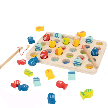 Tooky Toy Medinis žaidimas Žvejyba Mokomieji laiškai 29 vnt. Tooky Toy Medinis žaidimas Žvejyba Mokomieji laiškai 29 vnt.