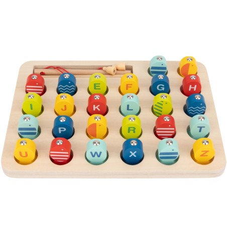 Tooky Toy Medinis žaidimas Žvejyba Mokomieji laiškai 29 vnt. Tooky Toy Medinis žaidimas Žvejyba Mokomieji laiškai 29 vnt.