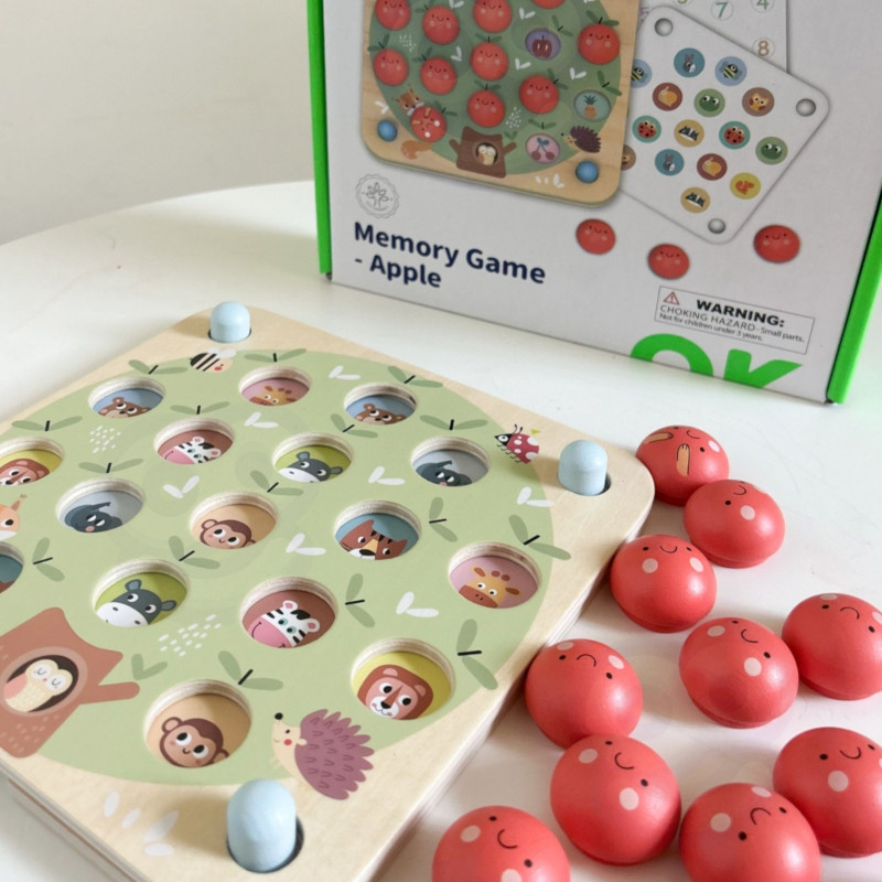 TOOKY TOY atminties obuolių atminties žaidimas
