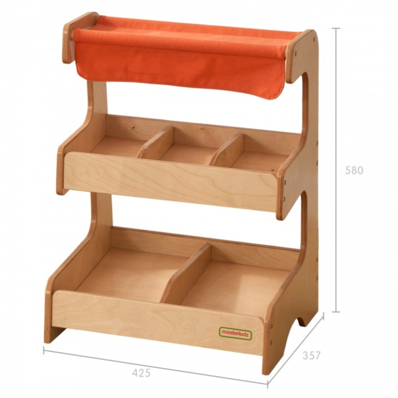 MASTERKIDZ medinis mugės stendas žaidžia parduotuvėje