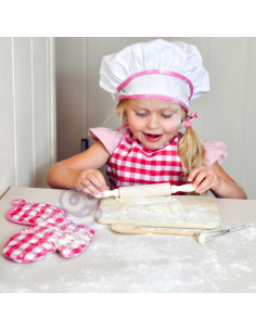 WOOPIE Little Chef Set Chef's Outfit Virtuvės reikmenys 7 vnt. 2