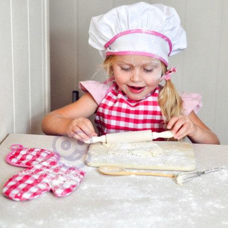 WOOPIE Little Chef Set Chef's Outfit Virtuvės reikmenys 7 vnt. WOOPIE Little Chef Set Chef's Outfit Virtuvės reikmenys 7 vnt.