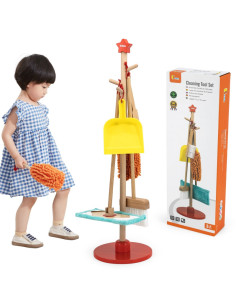 Набор деревянных инструментов для уборки VIGA 6 предметов.