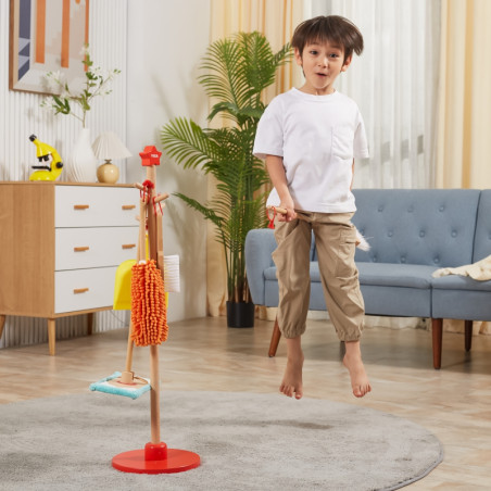 Набор деревянных инструментов для уборки VIGA 6 предметов.