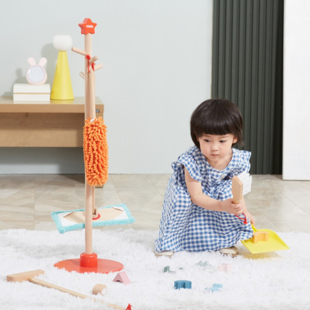 Набор деревянных инструментов для уборки VIGA 6 предметов.