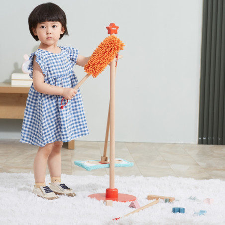 Набор деревянных инструментов для уборки VIGA 6 предметов.