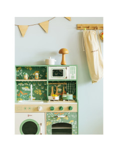 CLASSIC WORLD Большая деревянная винтажная кухня для детей + аксессуары 2