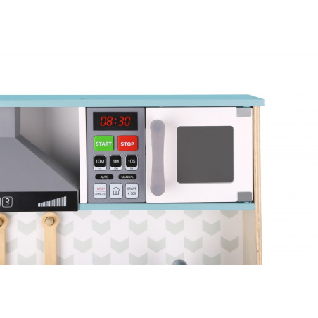 TOOKY TOY didelė medinė virtuvė vaikams 10 vnt. FSC