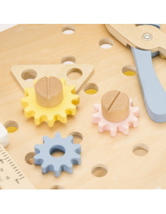 CLASSIC WORLD Набор для мастер-класса по изготовлению деревянных инструментов с доской для рисования 27 предметов. 2