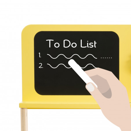 CLASSIC WORLD Набор для мастер-класса по изготовлению деревянных инструментов с доской для рисования 27 предметов.