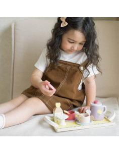 Деревянный набор для чая и десерта CLASSIC WORLD 14 предметов. 2