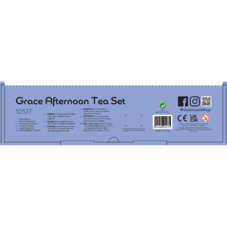 CLASSIC WORLD medinis arbatos ir desertų rinkinys 14 vnt.