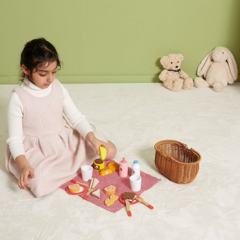 VIGA medinis iškylų rinkinys 30 vnt.