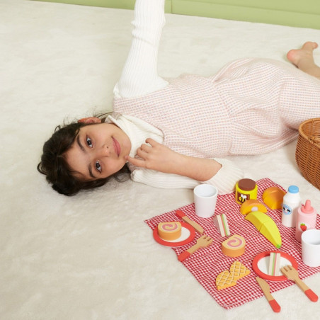 VIGA medinis iškylų rinkinys 30 vnt.