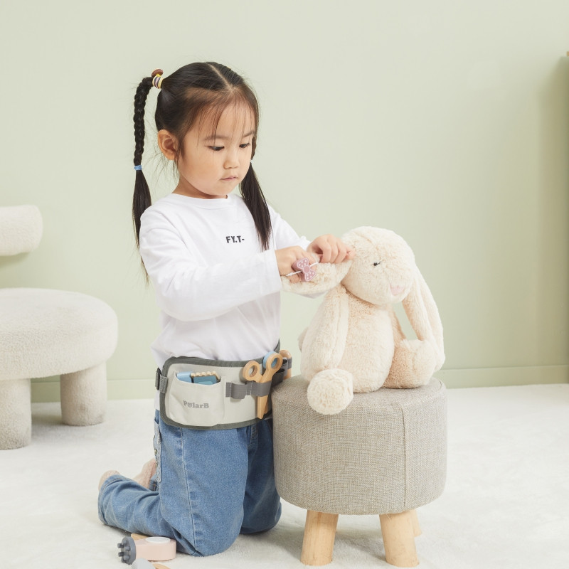 Набор парикмахерских инструментов VIGA PolarB на деревянном поясе