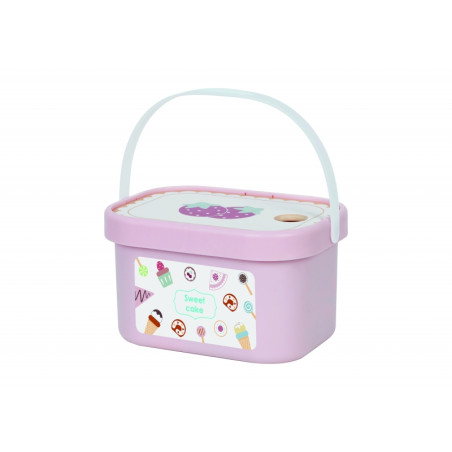 TOOKY TOY Sweet Cake Drewniany Zestaw Słodkości w Pudełku Cukiernia Lodziarnia TOOKY TOY Sweet Cake Drewniany Zestaw Słodkości w Pudełku Cukiernia Lodziarnia
