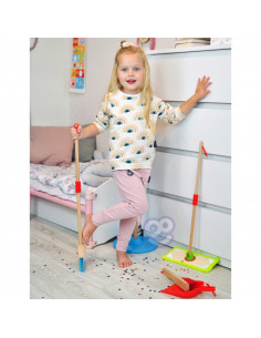 TOOKY TOY Wooden Cleaning Set for Children 6 pcs. 2