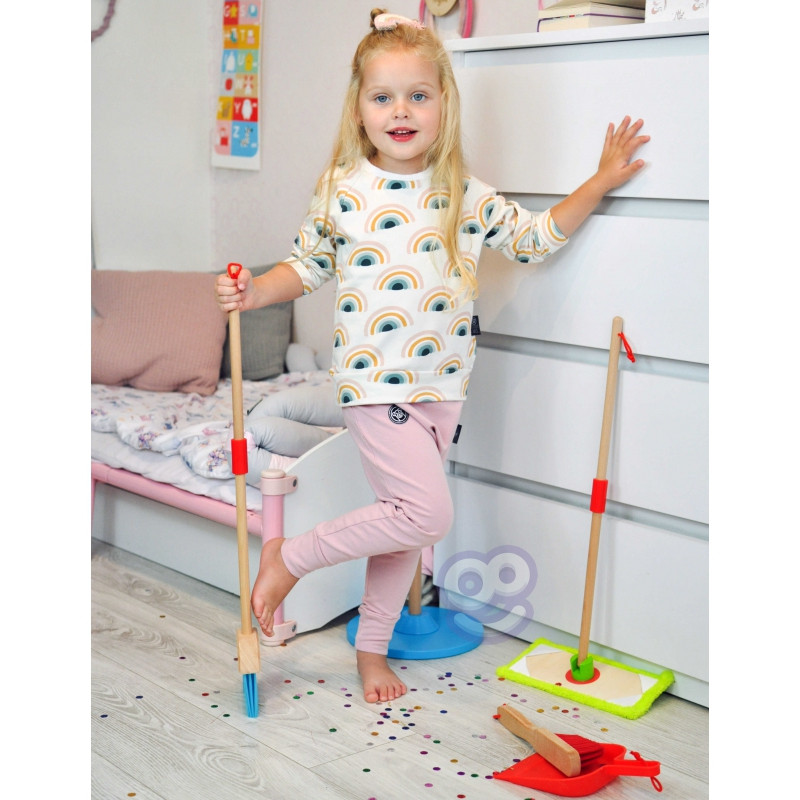 TOOKY TOY Wooden Cleaning Set for Children 6 pcs.