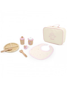 Набор деревянных сумок для кормления кукол VIGA PolarB — с бутылочкой и нагрудником 2