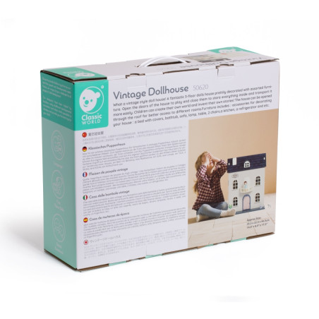 CLASSIC WORLD medinis lėlių namelis