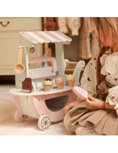 Тележка для мороженого в пастельных тонах WOOPIE GREEN XXL Ice Cream Shop 2