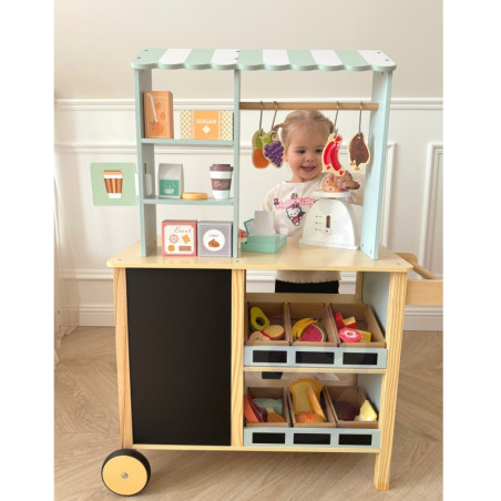 WOOPIE GREEN Didelė daugiafunkcinė parduotuvė 5in1 Kioskas Prekybos centras Restoranas Kavinė Virtuvė 73 el WOOPIE GREEN Didelė daugiafunkcinė parduotuvė 5in1 Kioskas Prekybos centras Restoranas Kavinė Virtuvė 73 el