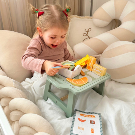 WOOPIE GREEN pusryčių rinkinys ir restoranas – smagus užsakymas su padėklu ir priedais WOOPIE GREEN pusryčių rinkinys ir restoranas – smagus užsakymas su padėklu ir priedais