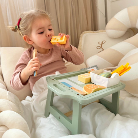 WOOPIE GREEN pusryčių rinkinys ir restoranas – smagus užsakymas su padėklu ir priedais WOOPIE GREEN pusryčių rinkinys ir restoranas – smagus užsakymas su padėklu ir priedais