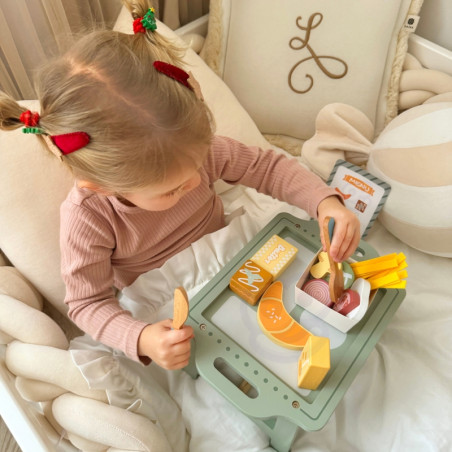 WOOPIE GREEN pusryčių rinkinys ir restoranas – smagus užsakymas su padėklu ir priedais WOOPIE GREEN pusryčių rinkinys ir restoranas – smagus užsakymas su padėklu ir priedais