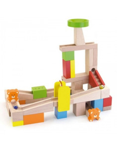 Деревянная дорожка для мячей VIGA, 49 предметов 2