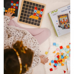 TOOKY TOY Деревянная мозаика Монтессори-головоломка 2