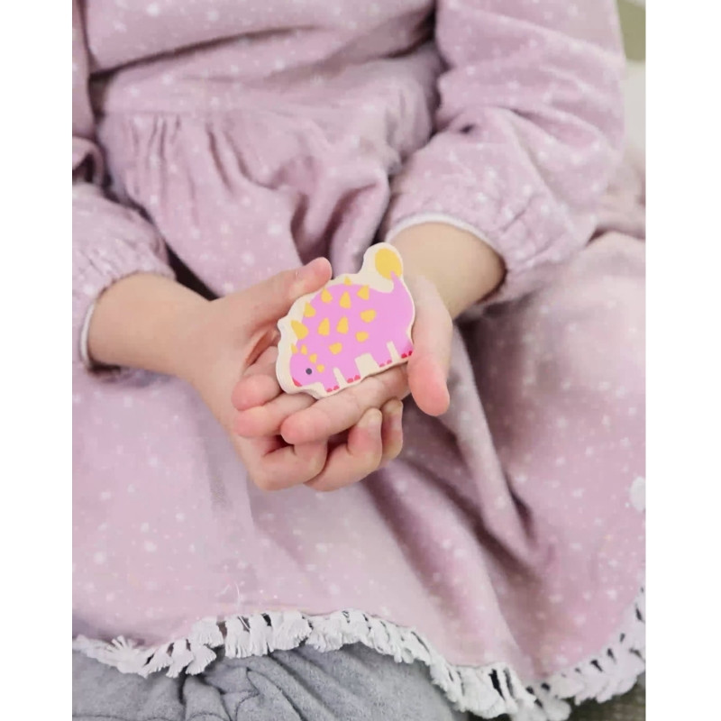 CLASSIC WORLD medinė dėlionė Dinozaurų kiaušiniai