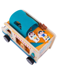 TOOKY TOY Деревянный кемпер Персонажи Кемпинг 2