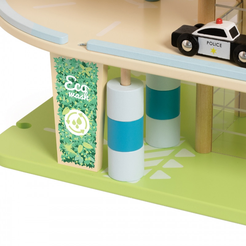 CLASSIC WORLD Medinis 3 aukštų garažas XL su liftu "Eco Zone"