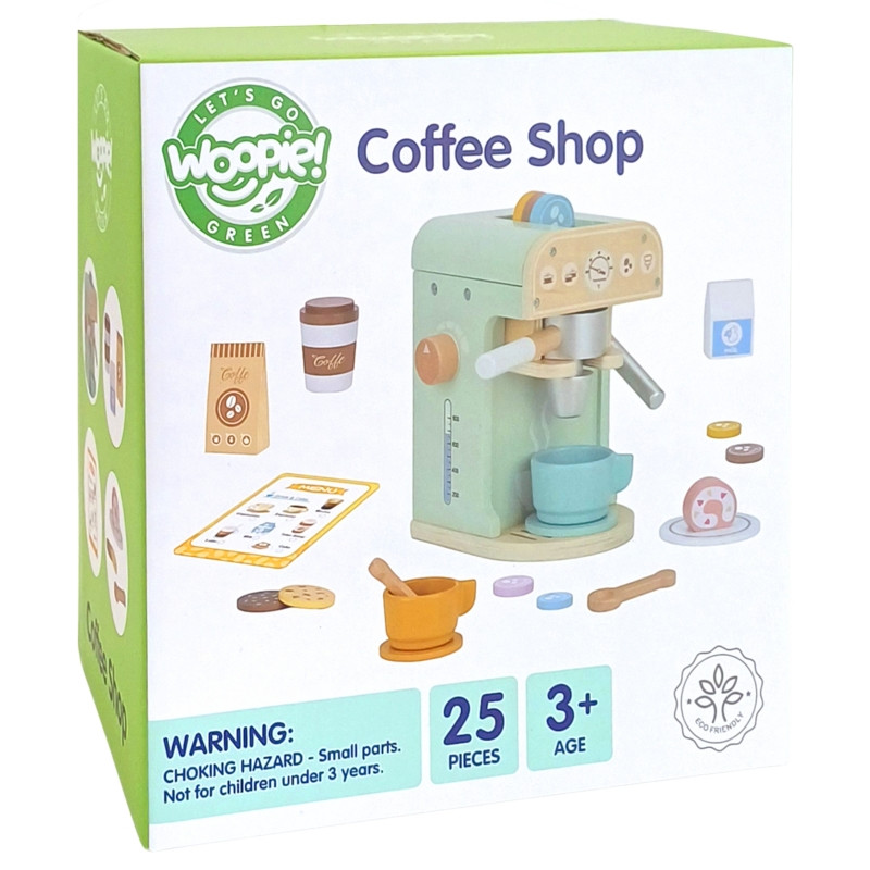WOOPIE GREEN medinis kavos virimo aparatas Barista 25 vnt.