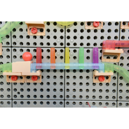 MASTERKIDZ Statybinis rinkinys Rutulinis takelis STEM lenta 209vnt MASTERKIDZ Statybinis rinkinys Rutulinis takelis STEM lenta 209vnt