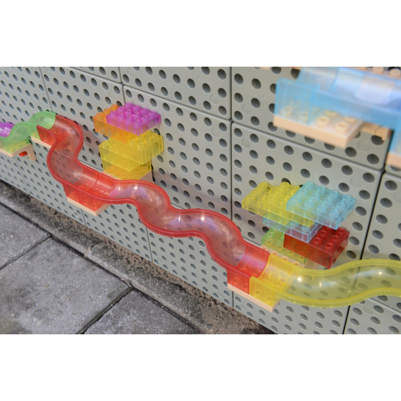 MASTERKIDZ Statybinis rinkinys Rutulinis takelis STEM lenta 209vnt