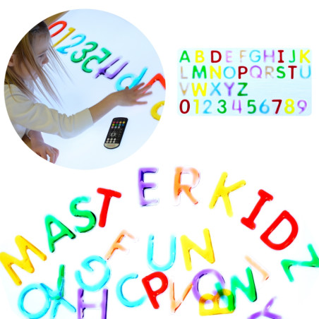MASTERKIDZ Montessori abėcėlės raidžių ir skaičių rinkinys MASTERKIDZ Montessori abėcėlės raidžių ir skaičių rinkinys