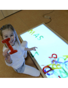 MASTERKIDZ Montessori abėcėlės raidžių ir skaičių rinkinys 2