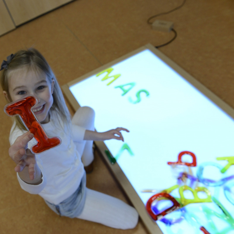 MASTERKIDZ Montessori abėcėlės raidžių ir skaičių rinkinys