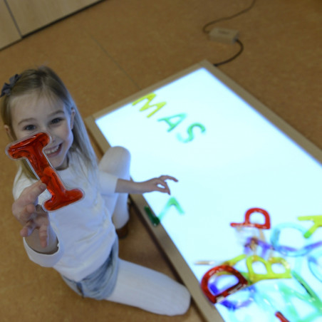 MASTERKIDZ Montessori abėcėlės raidžių ir skaičių rinkinys MASTERKIDZ Montessori abėcėlės raidžių ir skaičių rinkinys