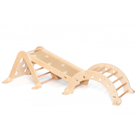 VIGA Wooden Montessori Natural Rocker