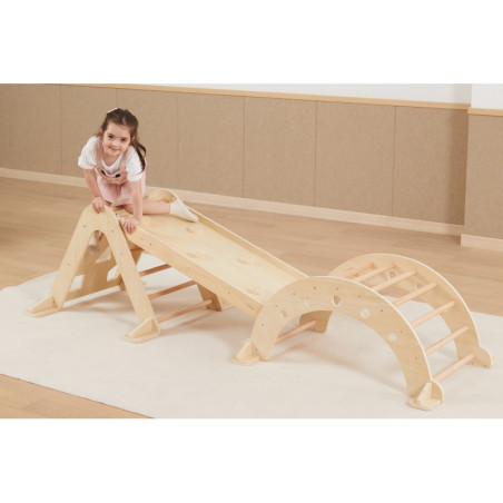 VIGA medinis Montessori natūralus rokeris