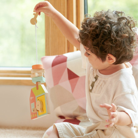 CLASSIC WORLD Mediniai pynimo blokai raktams ir durims sriegti MONTESSORI 11 vnt. CLASSIC WORLD Mediniai pynimo blokai raktams ir durims sriegti MONTESSORI 11 vnt.