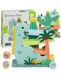 CLASSIC WORLD Spalvinga čiuožykla Dinozaurų takelis 5 vnt.