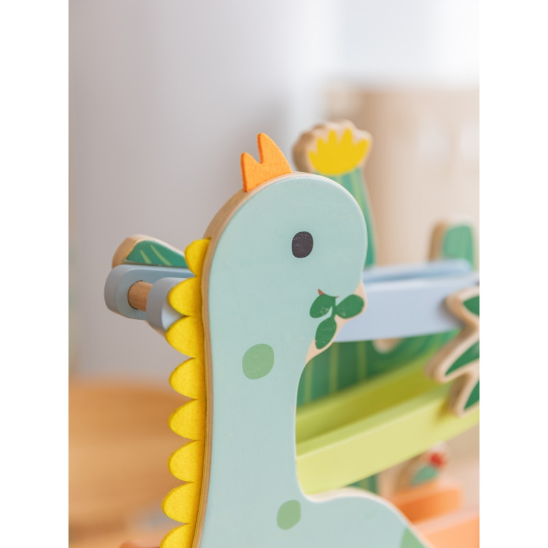 CLASSIC WORLD Spalvinga čiuožykla Dinozaurų takelis 5 vnt.